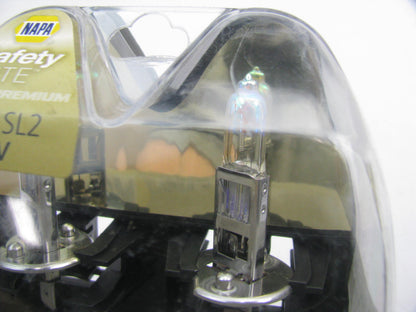 Napa BPH1SL2 Safety Headlight Headlamp Bulb 12V 55W H1 - 2/Pack