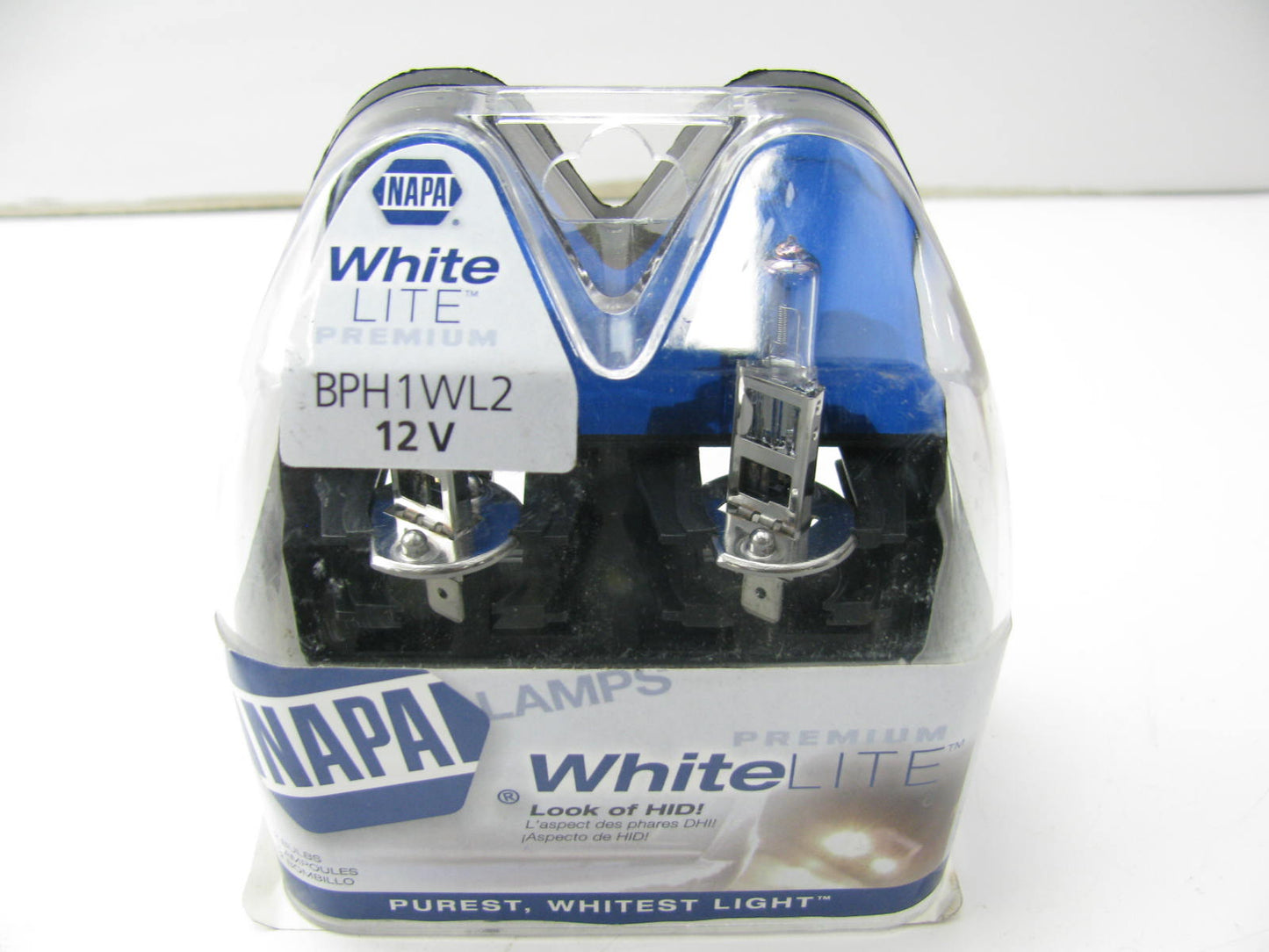 Napa BPH1WL2 White Lite Headlight Headlamp Bulb 12V 2/Pack