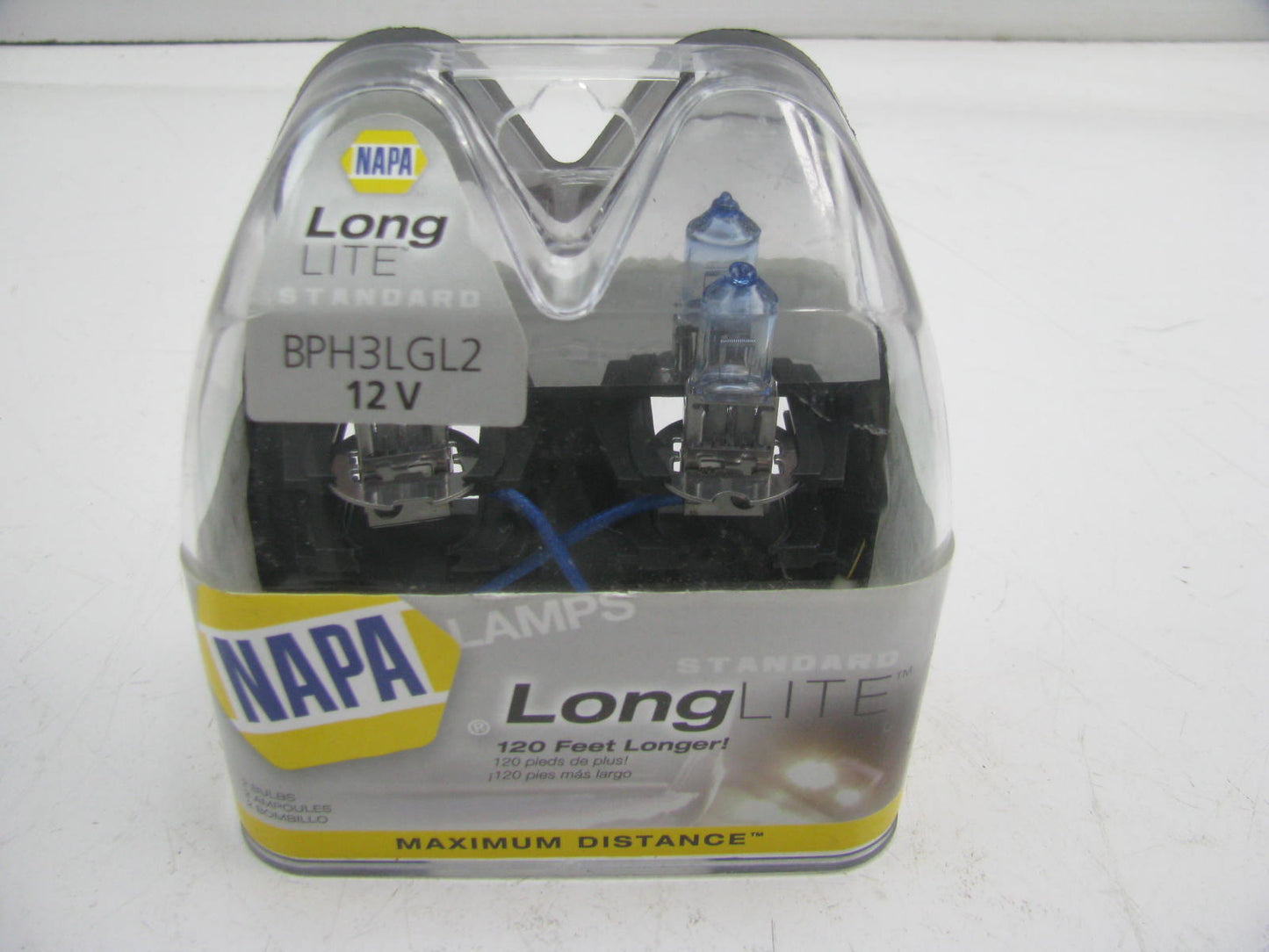 Napa BPH3LGL2 Headlight Headlamp Bulb 12V 55W H3LGL - 2/Pack