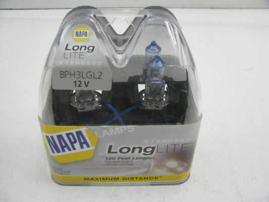 Napa BPH3LGL2 Headlight Headlamp Bulb 12V 55W H3LGL - 2/Pack