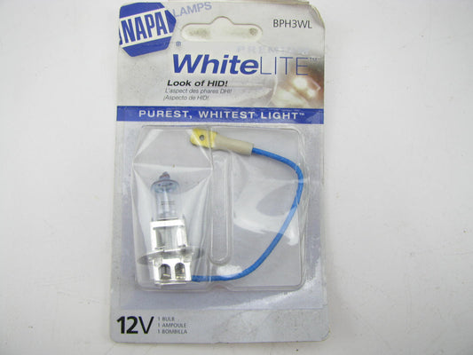 Napa BPH3WL White Lite Headlight Headlamp Bulb PK22s T3 1/4'' 12V 55W