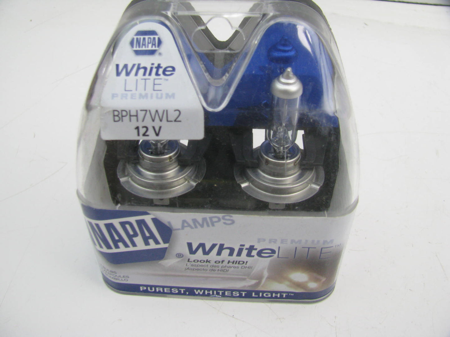 Napa BPH7WL2 White Headlight Headlamp Bulb 12V 55W - 2/Pack