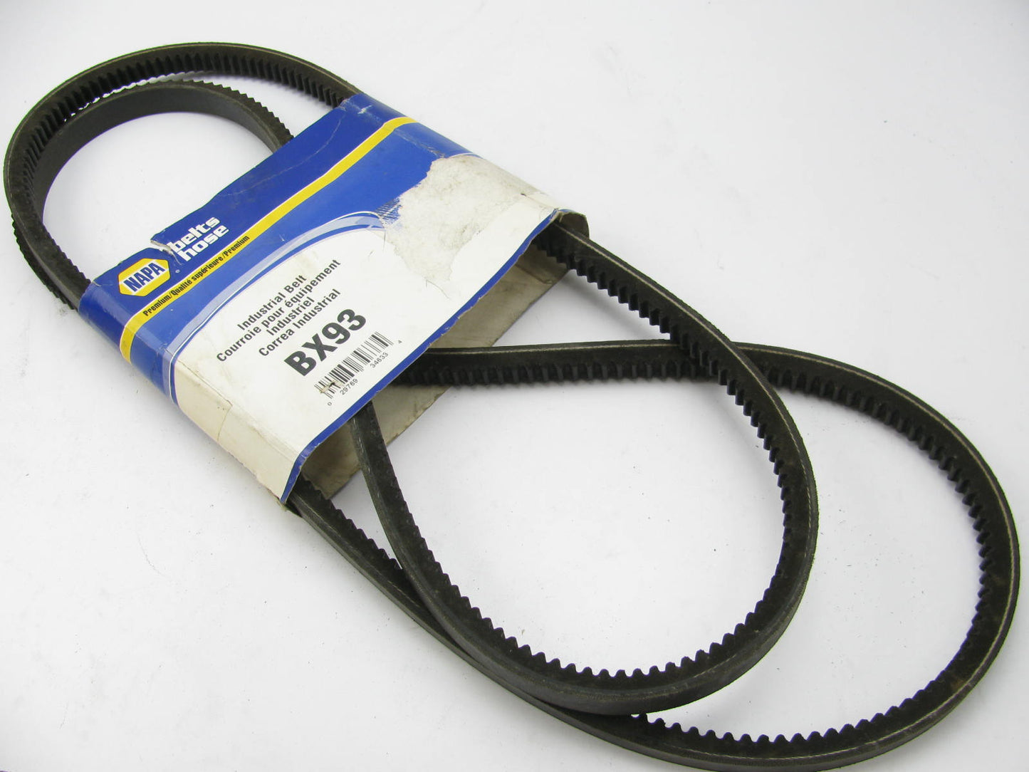Napa BX93 Industrial Cogged Accessory Drive Belt - 21/32'' X 96''