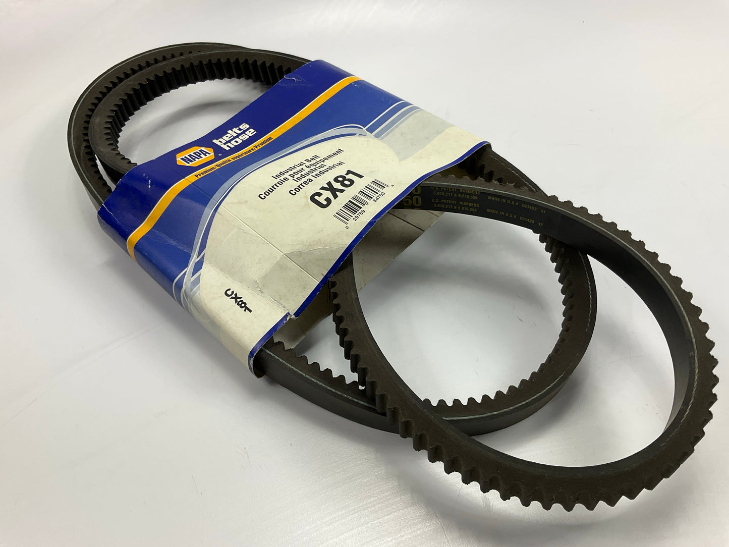 Napa CX81 Cogged Industrial Accessory Drive Belt - 0.92'' X 85.15''