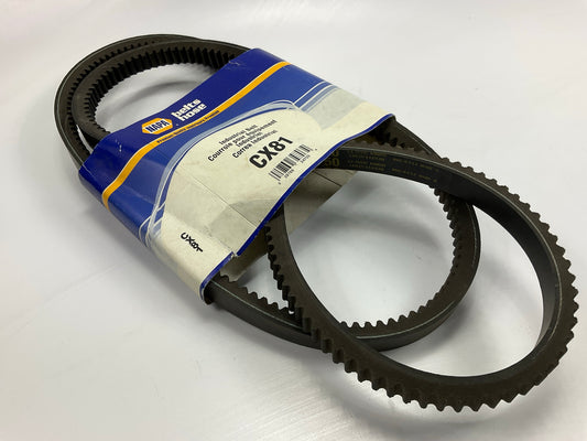 Napa CX81 Cogged Industrial Accessory Drive Belt - 0.92'' X 85.15''