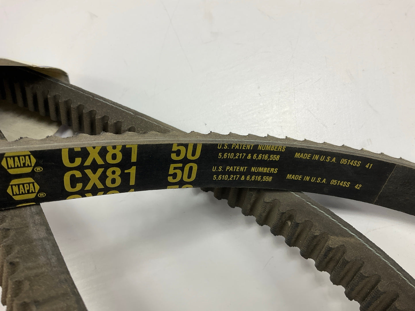 Napa CX81 Cogged Industrial Accessory Drive Belt - 0.92'' X 85.15''