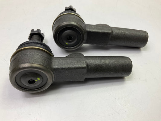 (2) Napa ES2111R FRONT OUTER Steering Tie Rod Ends