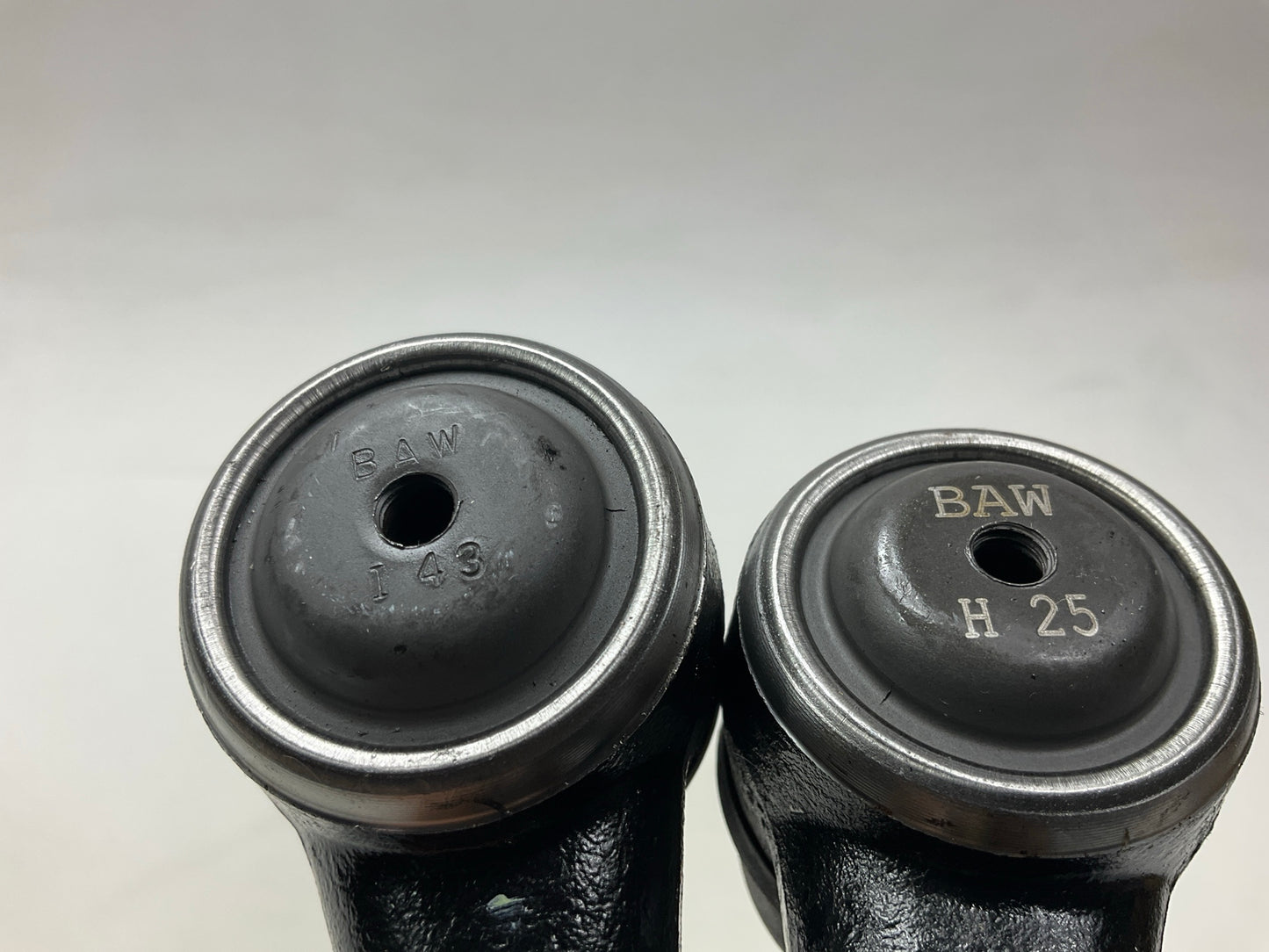 (2) Napa ES2121L Steering Tie Rod End - Front Inner / Outer