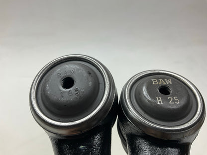 (2) Napa ES2121L Steering Tie Rod End - Front Inner / Outer