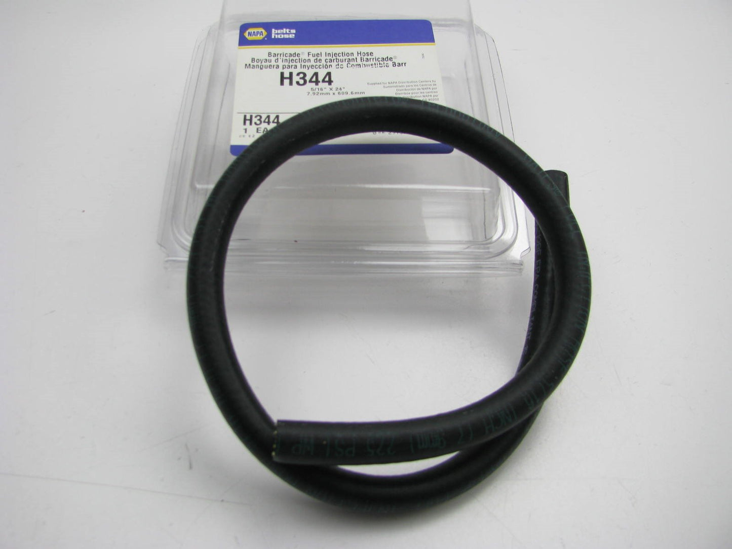 Gates 27335 Barricade Fuel Injection Fuel Hose 5/16''  2 Feet  225 PSI  Napa H344