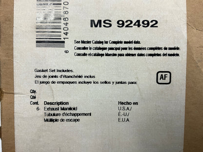 Napa MS92492 1998-2004 Cummins 24V 5.9L DIESEL Exhaust Manifold Gasket Set