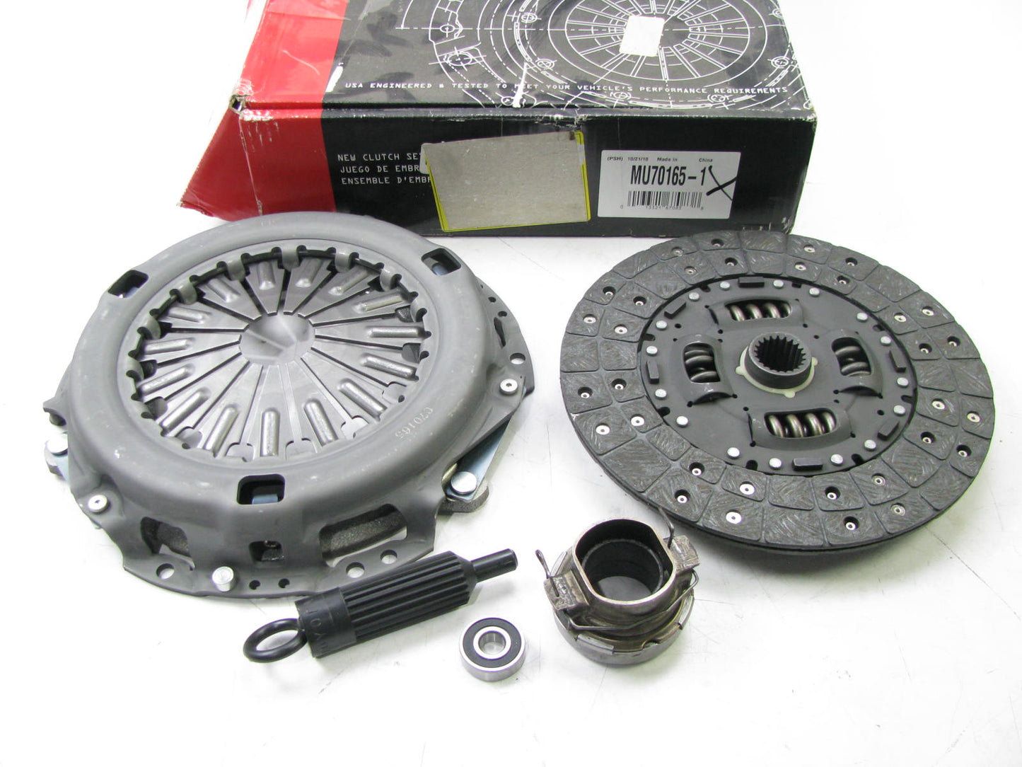 Napa MU70165-1 Clutch Kit For 1995-2004 Toyota 3.4L V6 Tacoma, T100, Tundra
