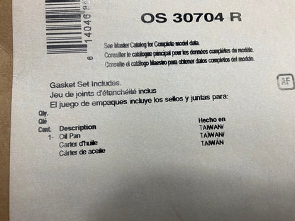 Napa OS30704R Engine Oil Pan Gasket 1993-11 Cadillac Buick 4.0L 4.6L V8 DOHC