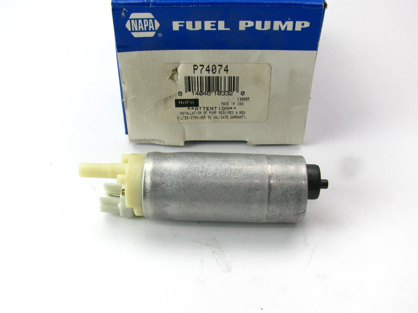 Napa P74074 Electric Fuel Pump (Made By Carter)