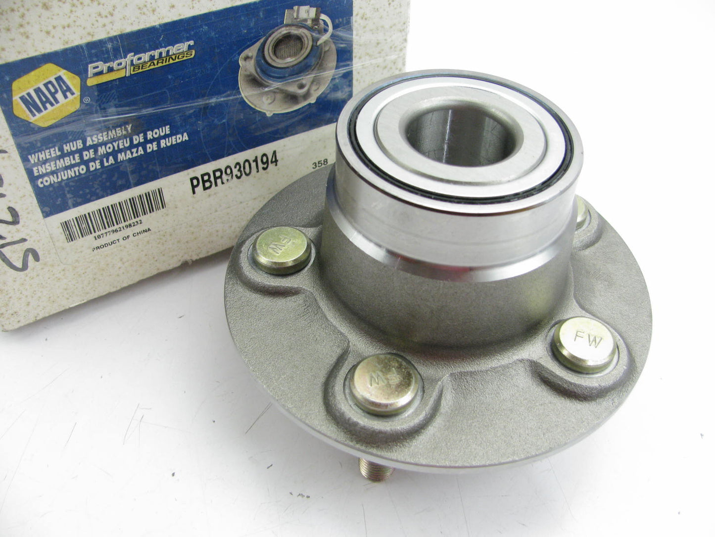 Napa PBR930194 Wheel Bearing & Hub Assembly - Rear