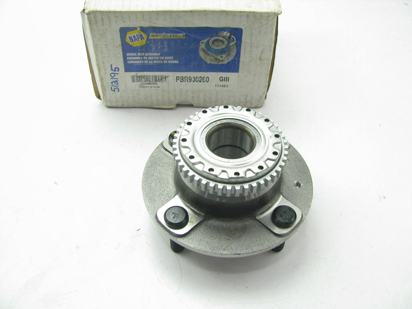 Napa PBR930260 Wheel Bearing And Hub Assembly - Rear