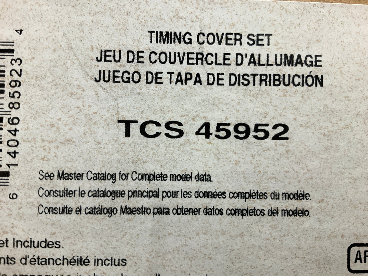 Napa TCS45952 Timing Cover Gasket Set For 1992-1996 Dodge 3.9L 5.2L 5.9L
