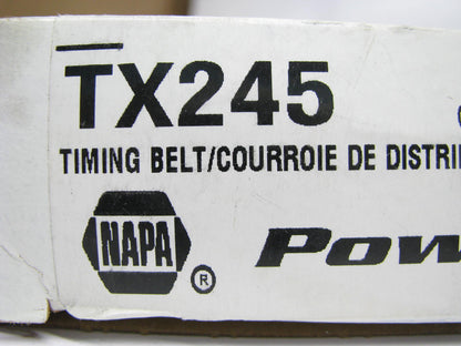Napa TX245 Engine Timing Belt For 1995-2005 Chrysler 2.0L-L4