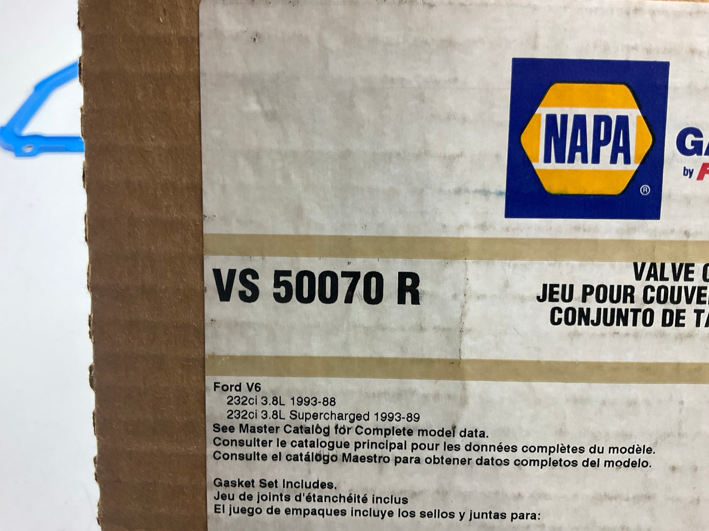 Napa VS50070R Engine Valve Cover Gasket Set For 1988-1993 Ford 3.8L 232 V6