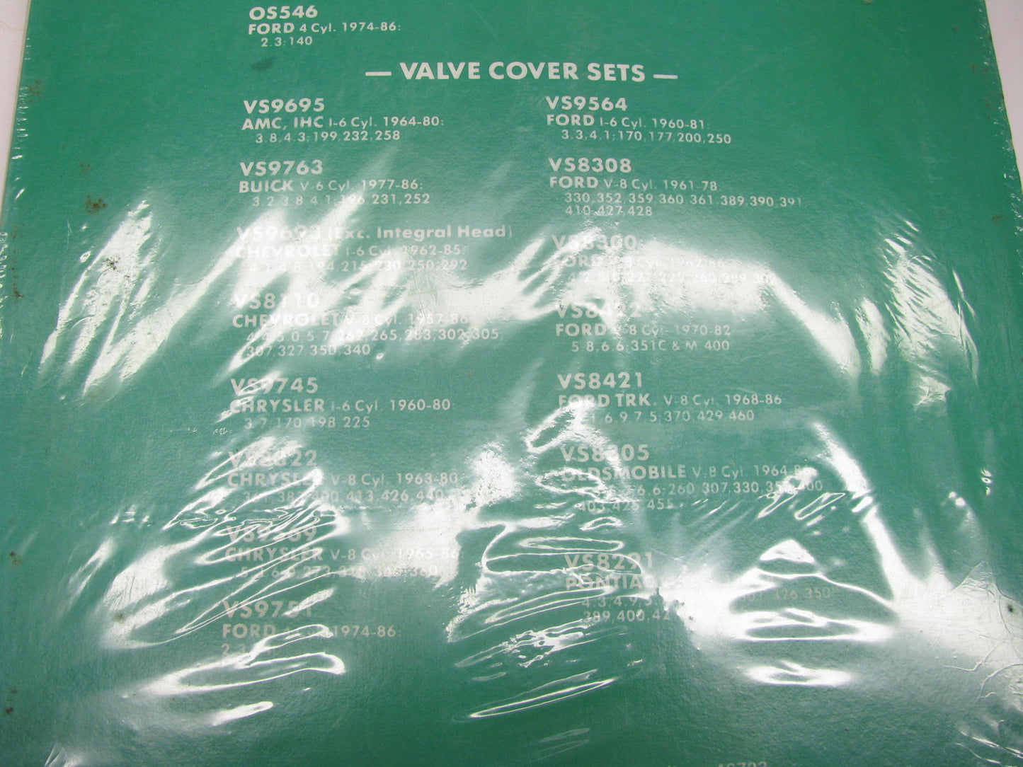 Napa VS8421  Engine Valve Cover Gasket Set