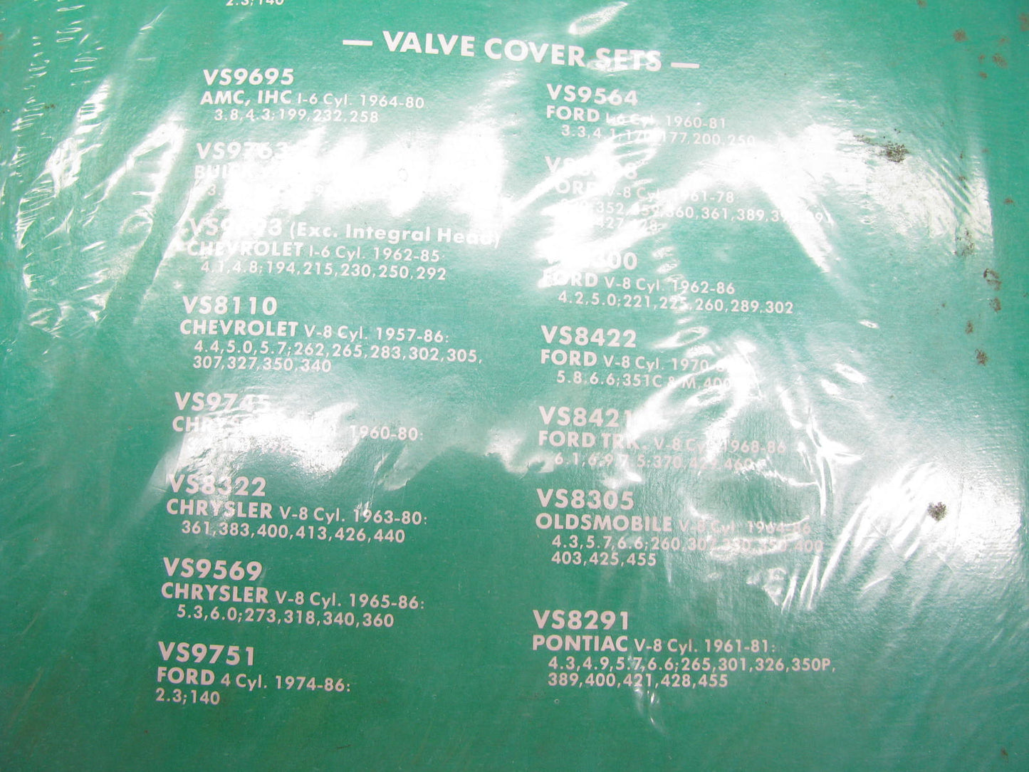 Napa VS8422 Valve Cover Gasket Set
