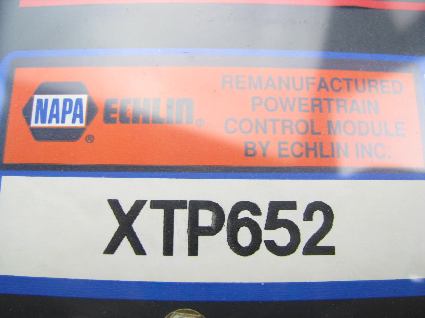 Reman. Napa XTP652 Engine Control Computer ECU PCM - 88999170