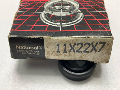 National 11X22X7 Multi-Purpose Seal - 22mm OD X 11mm ID X 7mm Wide