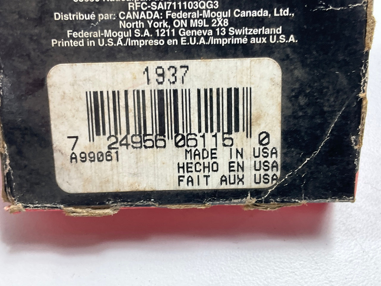 (2) National 1937 Front Inner Wheel Seal
