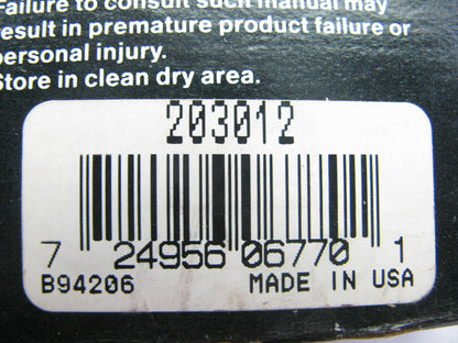 National 203012 Oil Seal - 1.972'' OD X 1.250'' ID X 0.469'' Wide