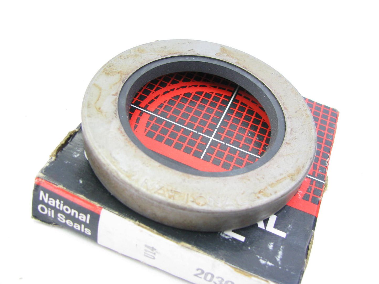 National 203034 Wheel Seal - 3.000'' OD X 1.875'' ID X 0.437'' Wide