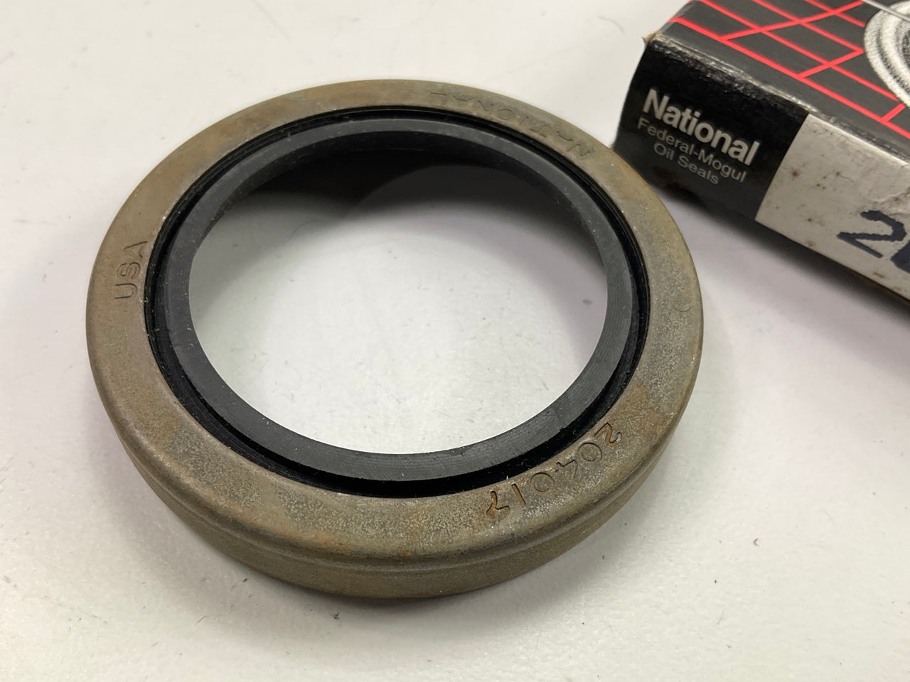 National 204017 Oil Seal - 2.332'' OD X 1.625'' ID X 0.406'' Wide