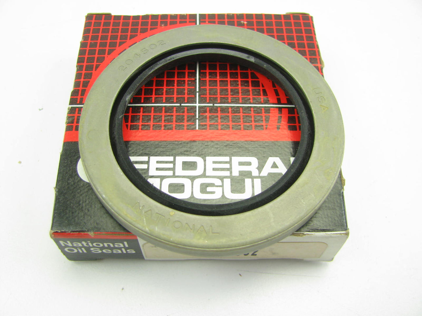 National 204502 Front Wheel Seal - 2.566'' OD X 1.750'' ID X 0.500'' Wide