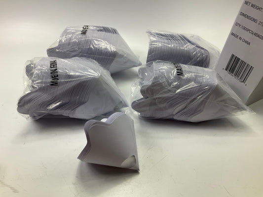 Qty.1,000 - National Oak Paper Paint Strainers, 140 GSM Cone Filters