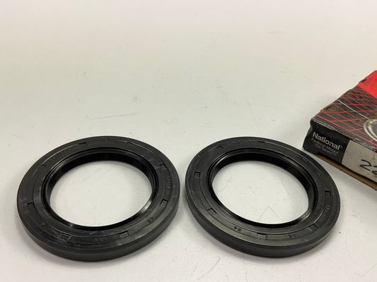 (2) National 224254 Front Wheel Seal For 1985-89 Chevrolet Spectrum Isuzu I-Mark