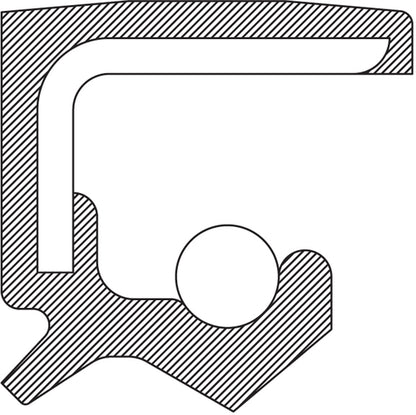 National 228009 Engine Crankshaft Seal - Rear