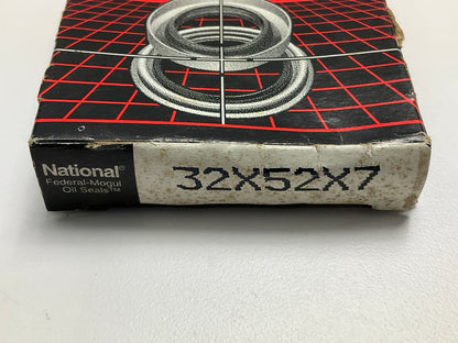 National 32X52X7 Wheel Oil Seal - 52mm OD X 32mm ID X 7mm Wide