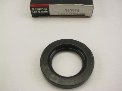 National 350974 Oil Seal - 1.850'' OD X 1.125'' ID X 0.312'' Wide