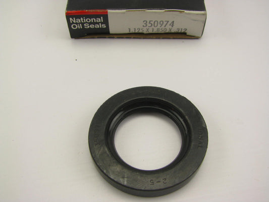National 350974 Oil Seal - 1.850'' OD X 1.125'' ID X 0.312'' Wide