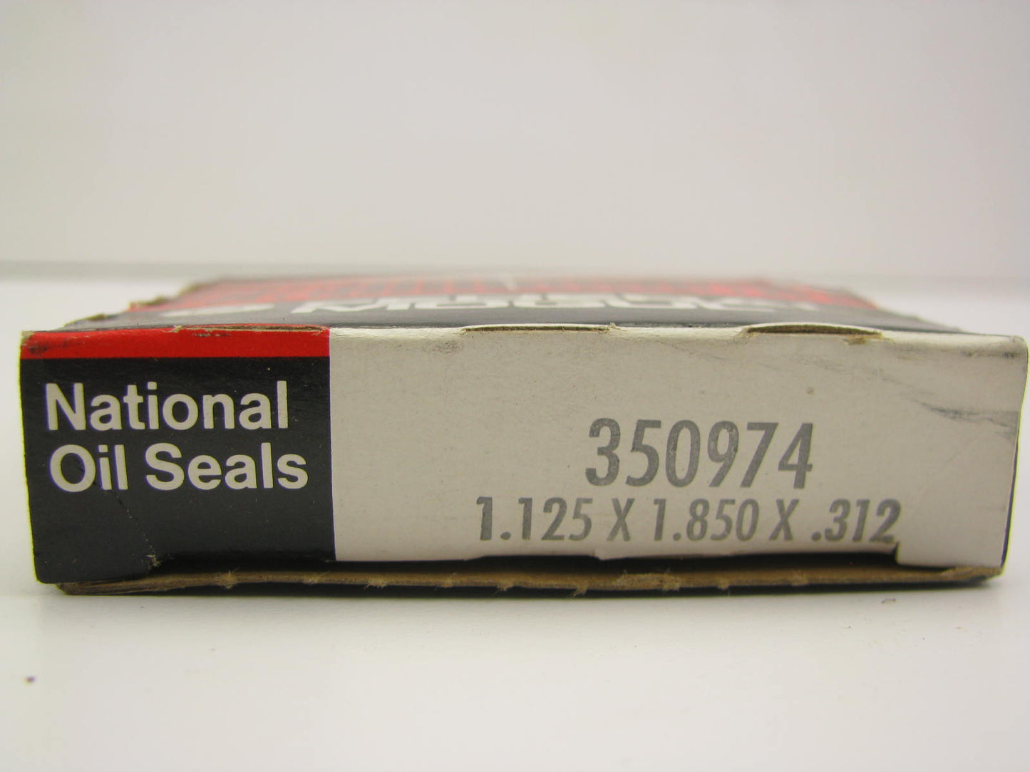 National 350974 Oil Seal - 1.850'' OD X 1.125'' ID X 0.312'' Wide