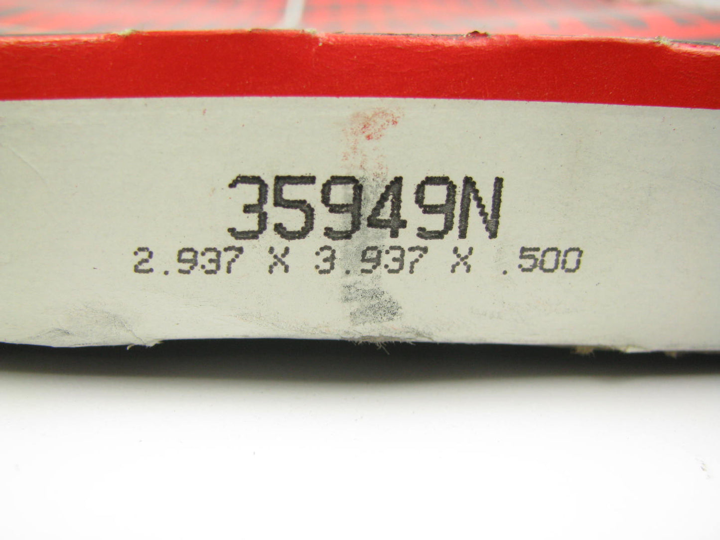 National 35949N Oil Seal - 3.937'' OD X 2.937'' ID X 0.500'' Wide - 29275