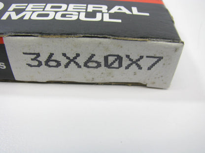 National 36X60X7 Oil Seal - 60mm OD X 36mm ID X 7mm Wide
