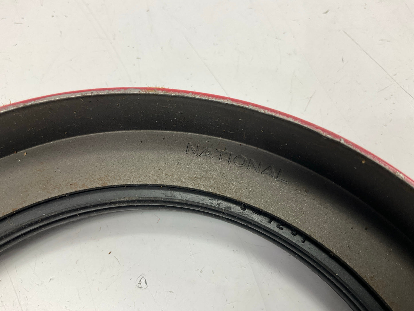 National 370003A Wheel Seal - 6.310'' OD X 4.767'' ID X 1.187''
