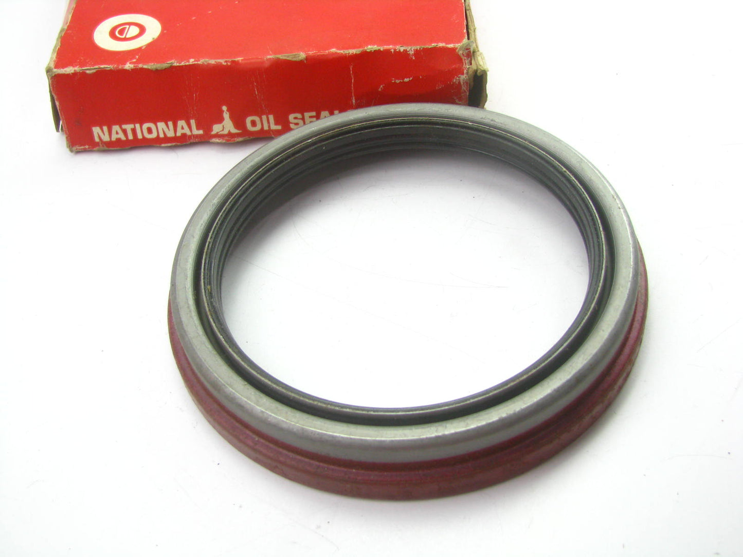 National 370007A Wheel Hub Seal - 6.379'' OD X 4.875'' ID X 0.921'' Wide