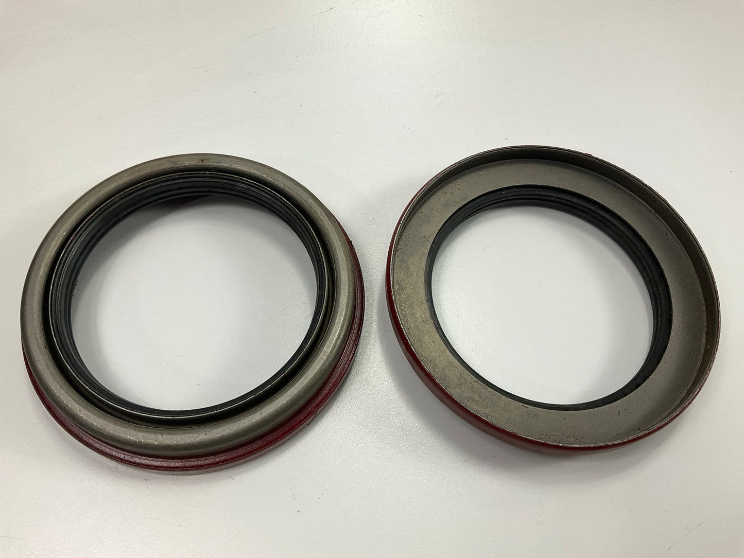 (2) National 370009A Wheel Seal - 5.507'' OD X 3.937'' ID X 0.937'' Wide