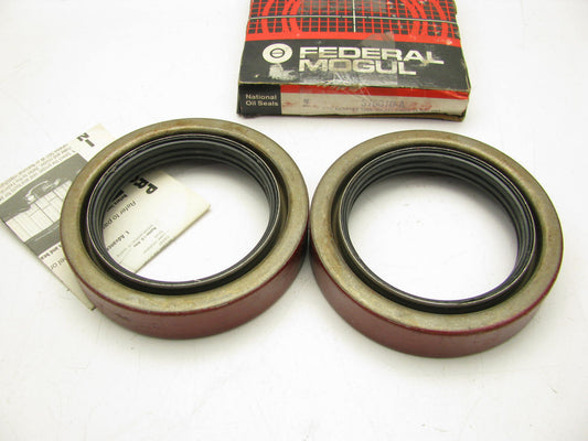 (2) National 370010A Front Wheel Seal For 1998-1999 Freightliner MT45