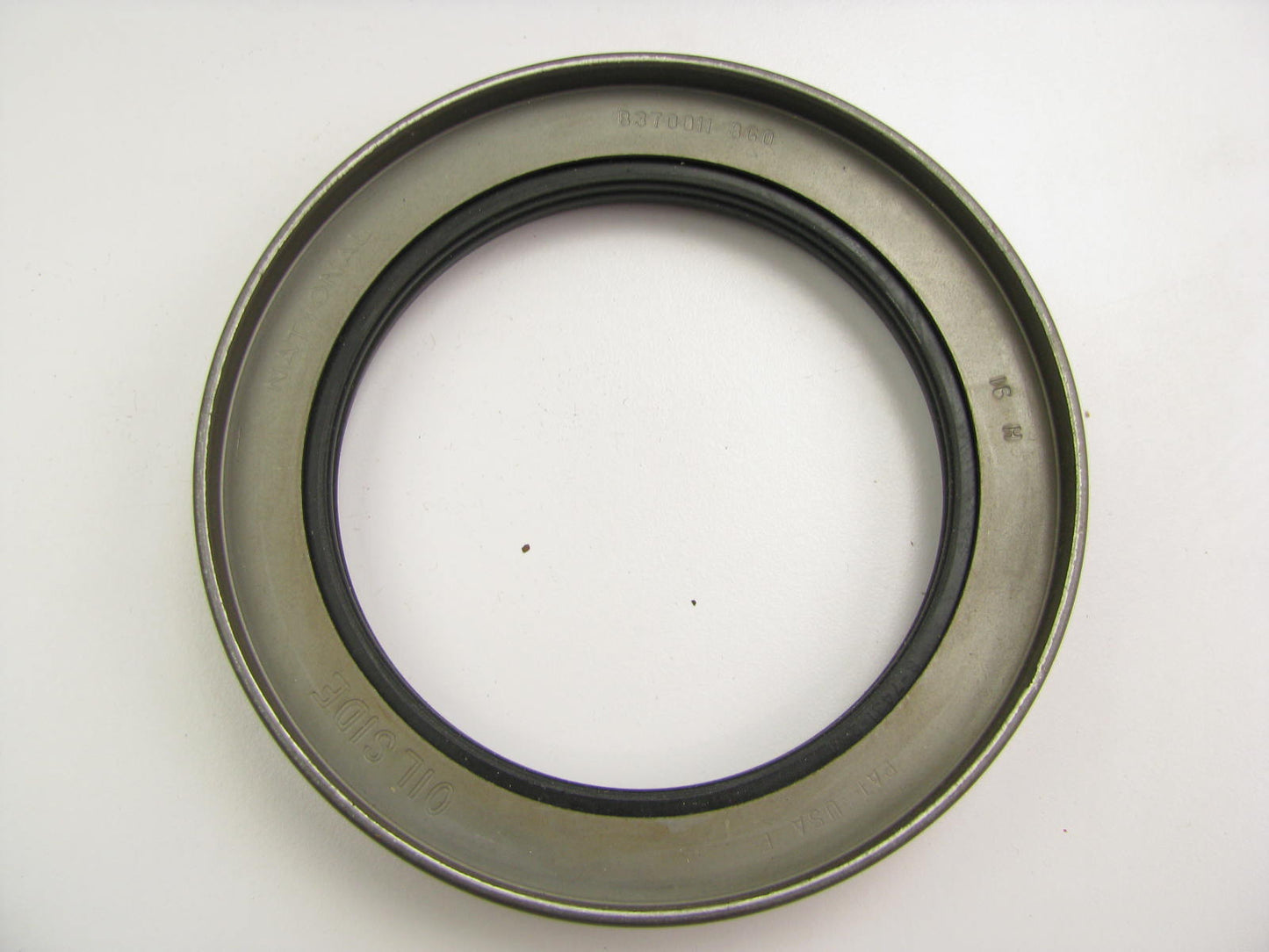 National 370011A Front Wheel Hub Oil Seal - 5.014'' OD X 3.625'' ID - 717400