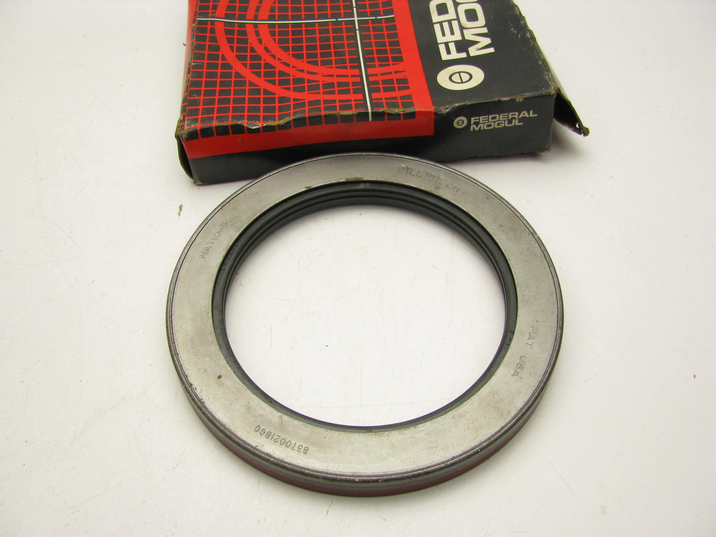 National 370021A Rear Wheel Seal - 6.265'' OD X 4.500'' ID X 0.610''