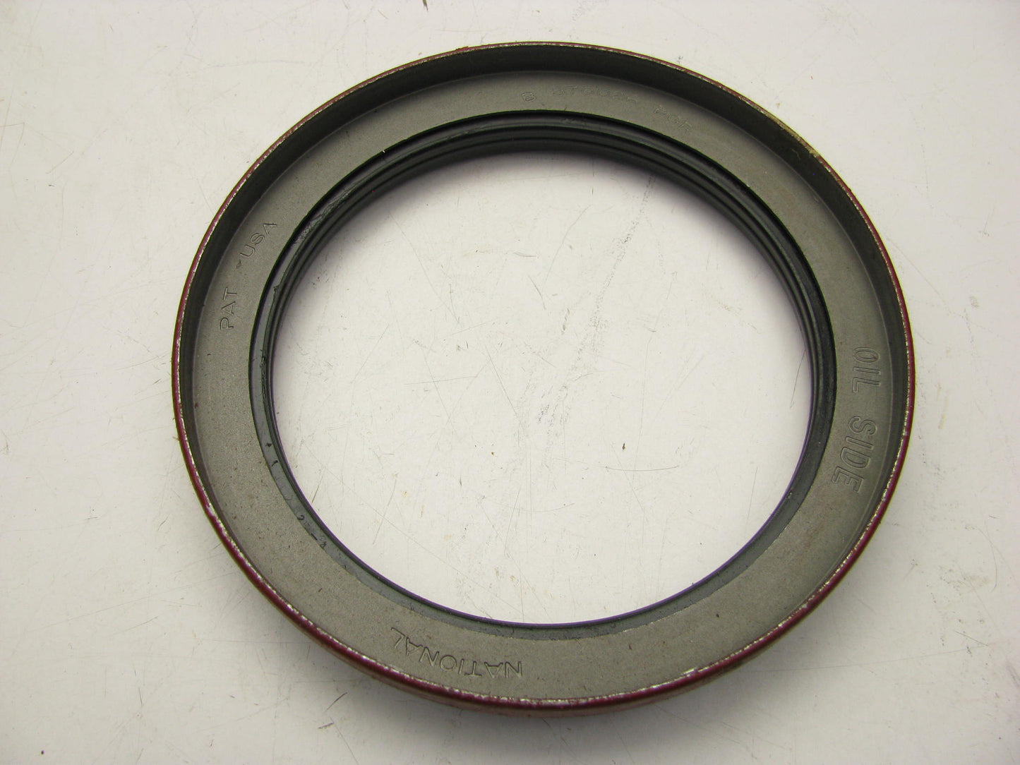 (2) National 370026A Trailer Axle Wheel Seal - 6.014'' OD X 4.635'' ID X 0.937''