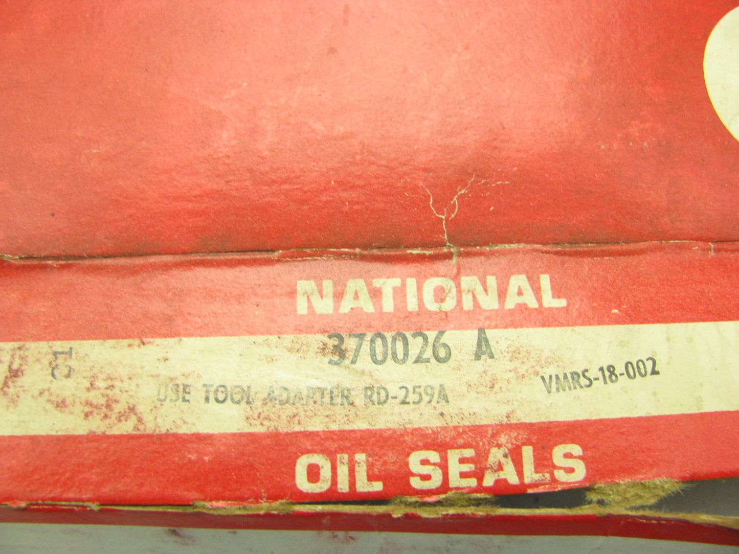 (2) National 370026A Trailer Axle Wheel Seal - 6.014'' OD X 4.635'' ID X 0.937''