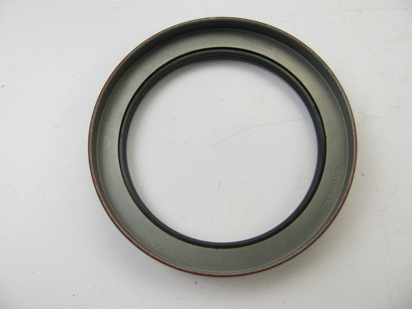 National 370027A Rear Wheel Seal - 6.316'' OD X 4.812'' ID X 1.062'' Wide